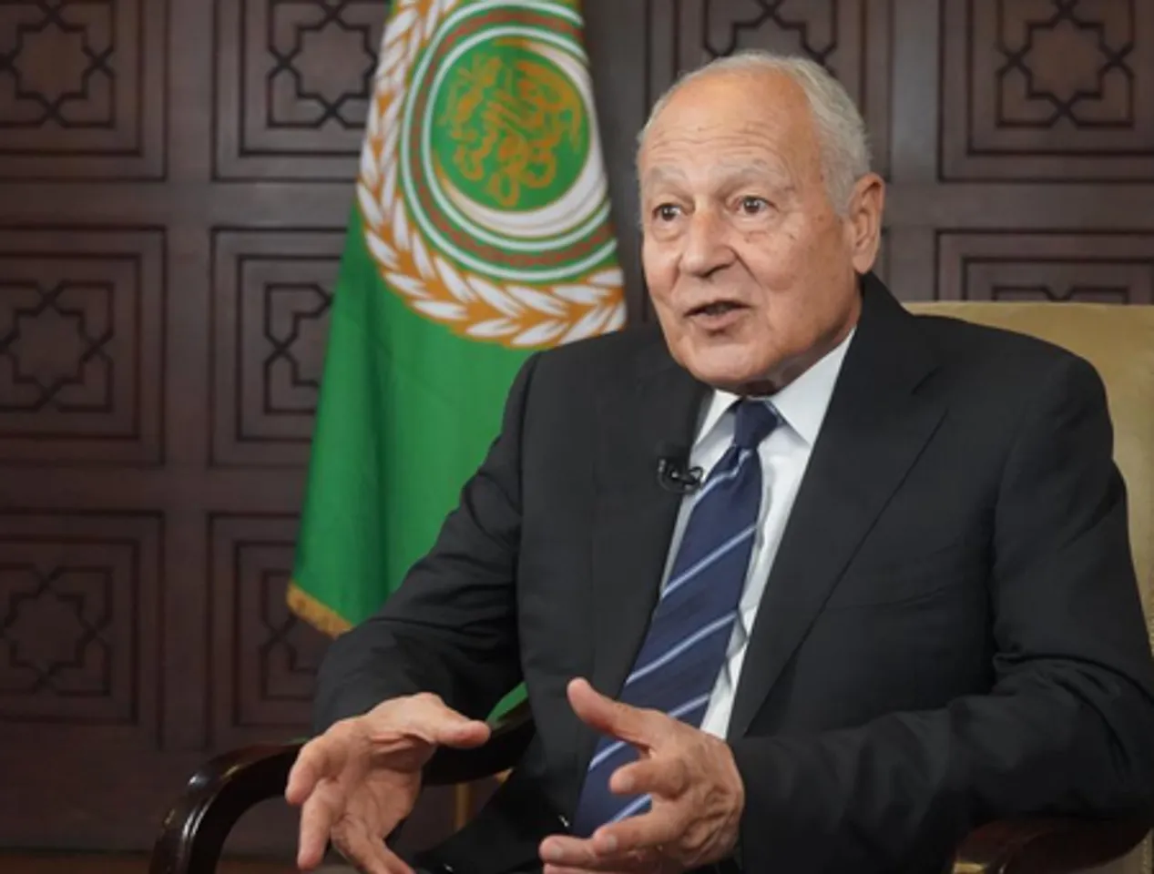 अरब लीग के महासचिव अहमद अबुल घेइत के साथ विशेष साक्षात्कार