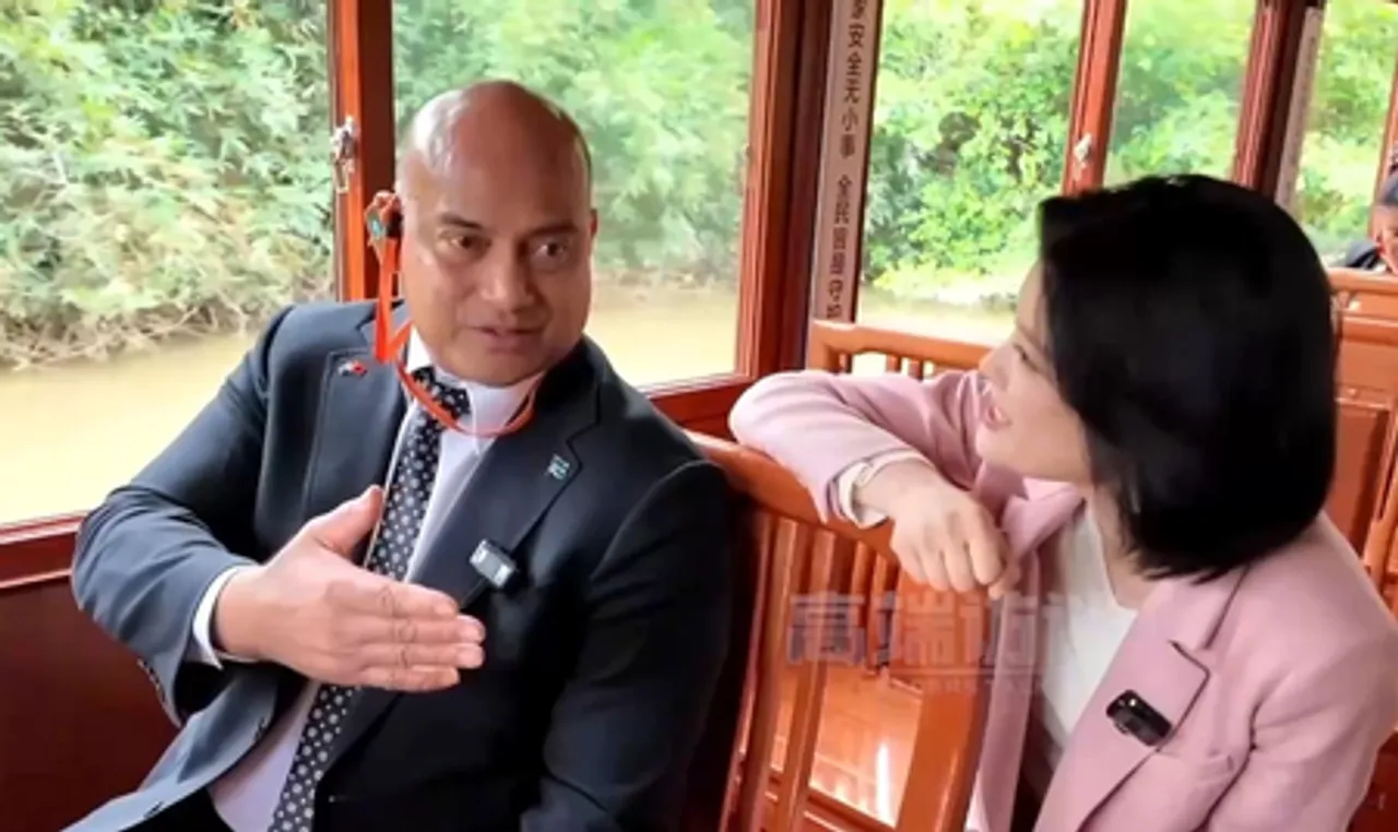 मुझे च्यांगमेन के बारे में और अधिक जानने की उम्मीद है : नौरू के राष्ट्रपति