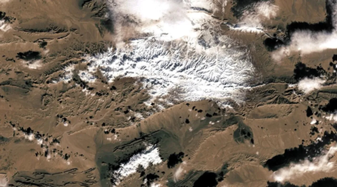 Snowfall in Sahara