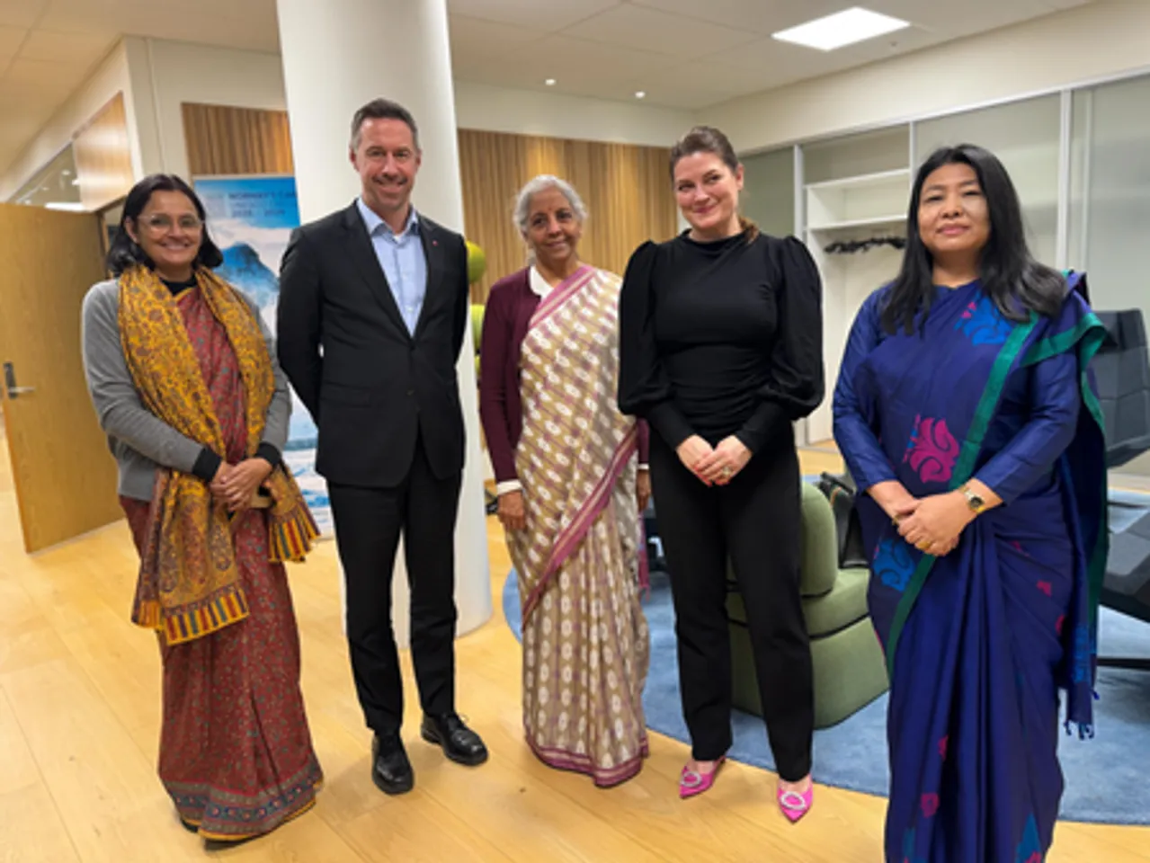 निर्मला सीतारमण ने सेसिली मैरसेथ और इवन ट्रॉनस्टाड सागेबक्केन से की मुलाकात, इंडिया-ईएफटीए टीईपीए डील पर चर्चा