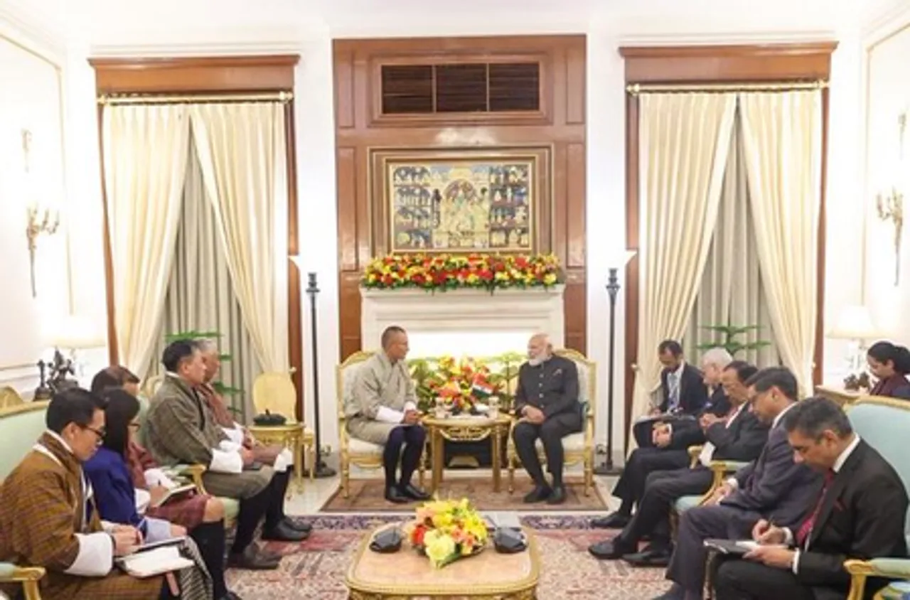 PM Tshering Tobgay and PM Modi