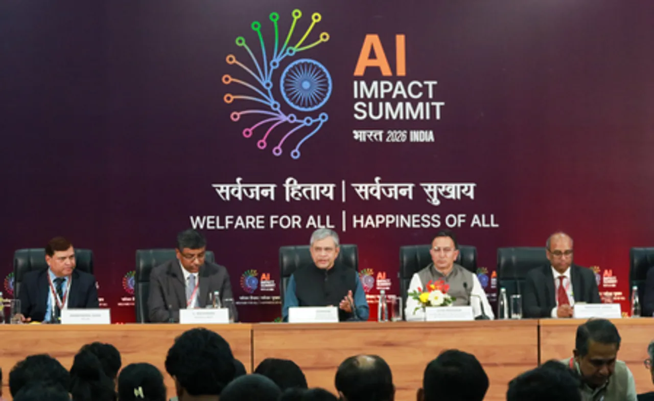 New Delhi: Ashwini Vaishnaw addresses closing press briefing at AI Impact Summit