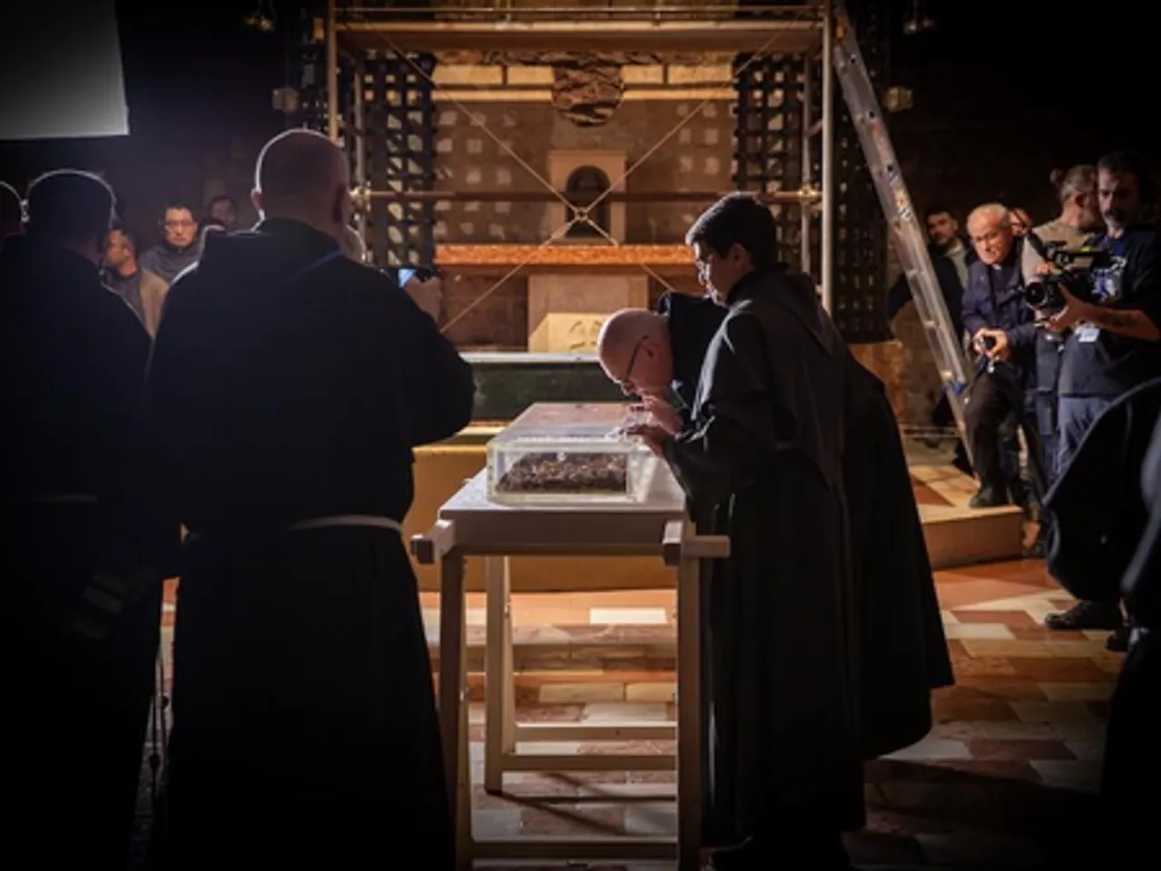 The body of St. Francis of Assisi