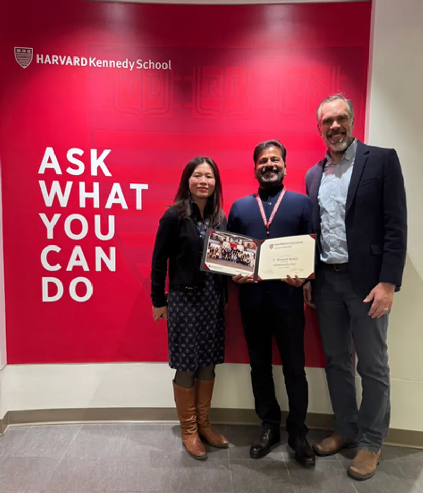 Harvard Kennedy School invites Telangana CM to speak at AI Symposium