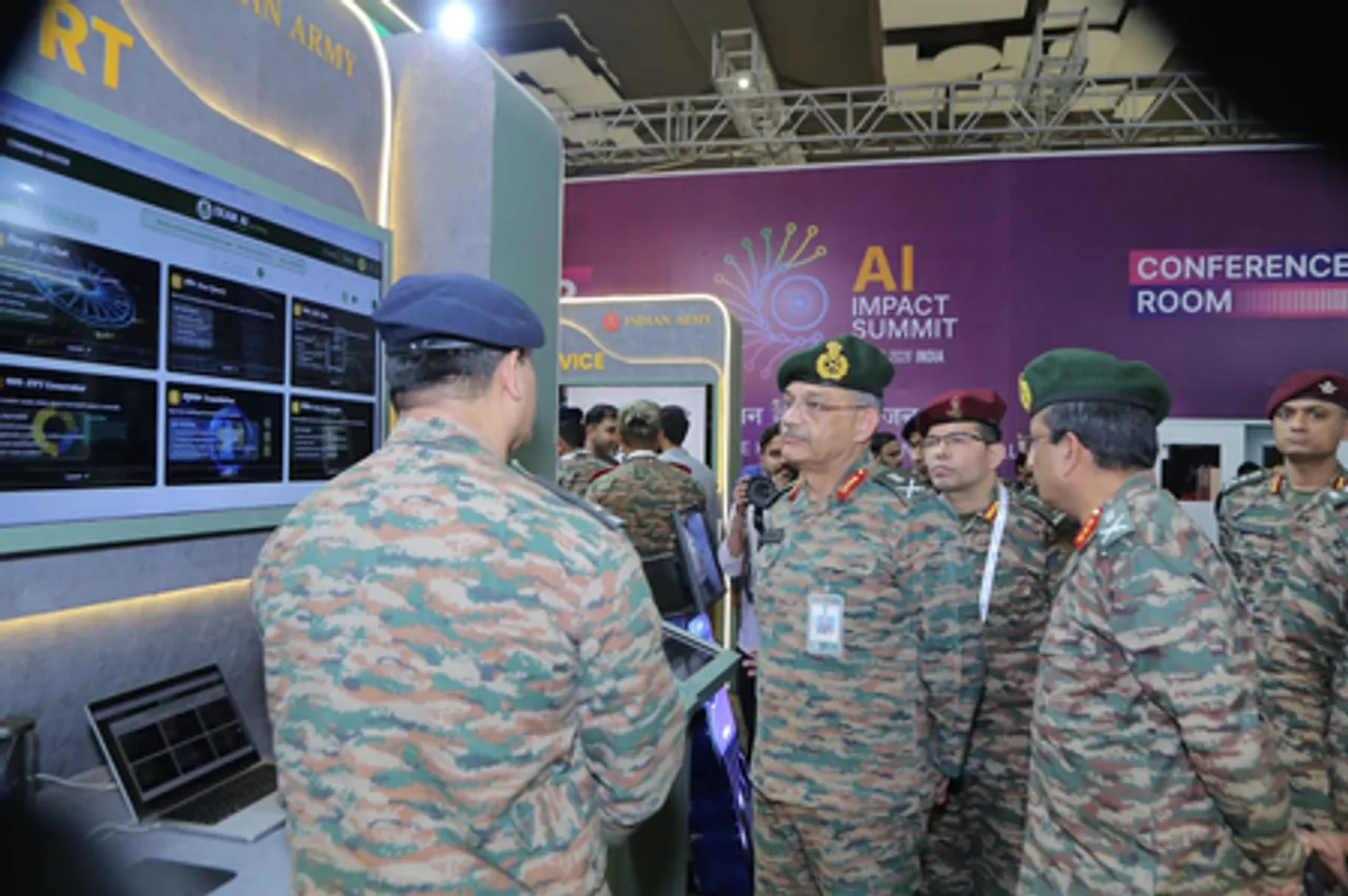 इंडिया एआई समिटः स्टार्टअप्स के साथ मिलकर सेना ने पेश किए जबरदस्त एआई सिस्टम