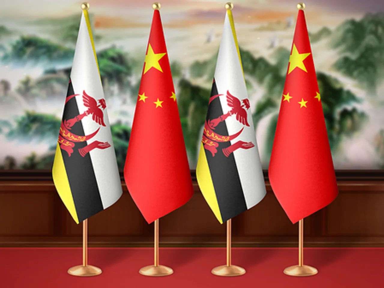 वांग यी ने ब्रुनेई के 42वें राष्ट्रीय दिवस पर ब्रुनेई के विदेश मंत्री को बधाई संदेश भेजा