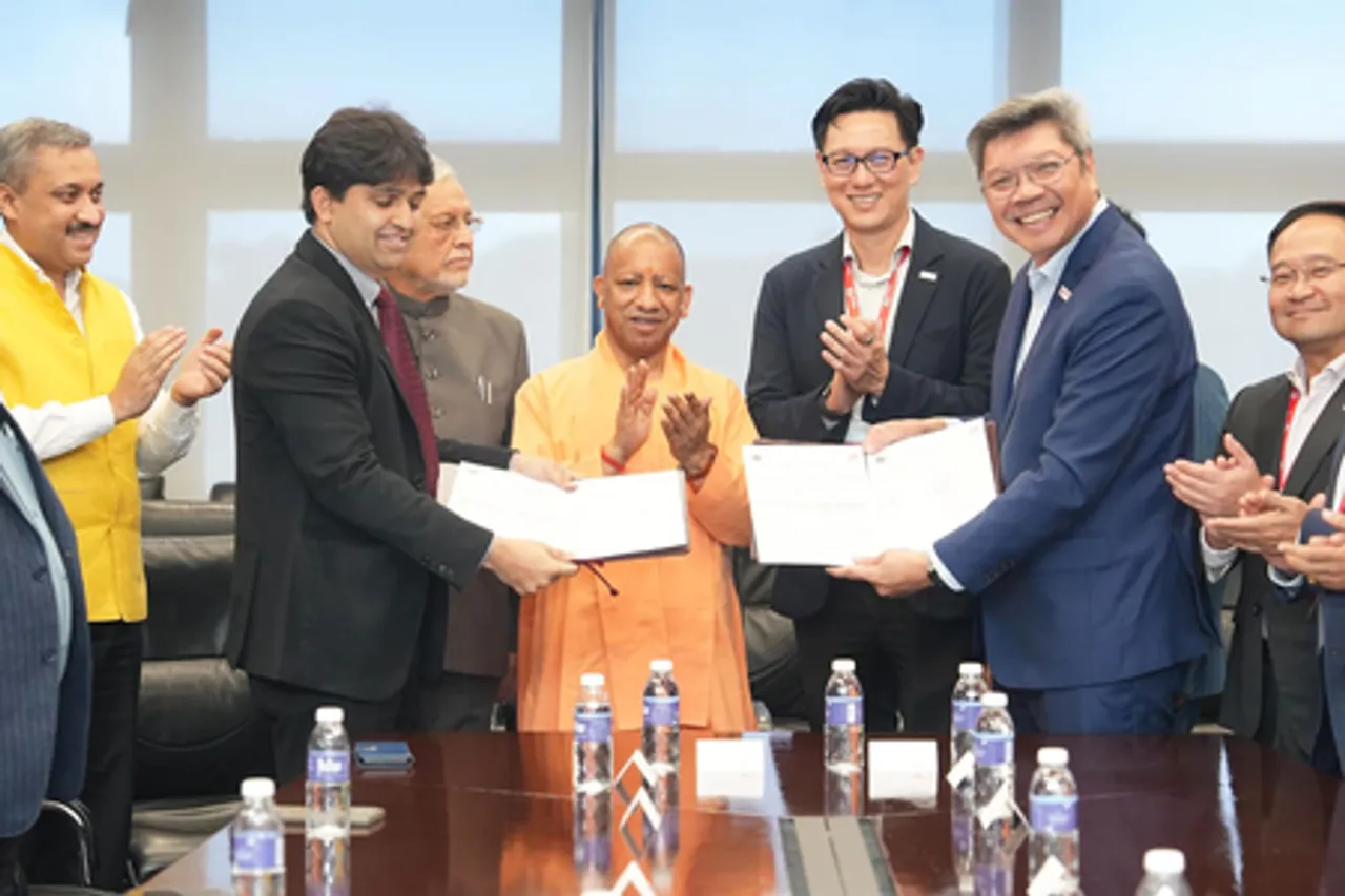 सीएम के सिंगापुर दौरे का दूसरा दिन : जेवर एयरपोर्ट पर दो प्रोजेक्ट्स में 4458 करोड़ रुपए निवेश करेगी एआई सैट्स