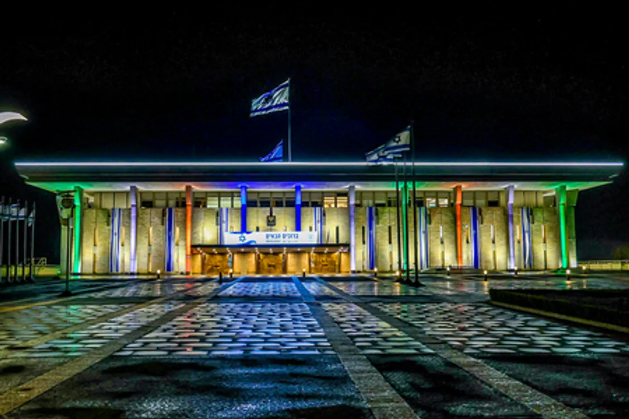 Jerusalem: Knesset illuminated in Indian Tricolour in tribute to PM Modi