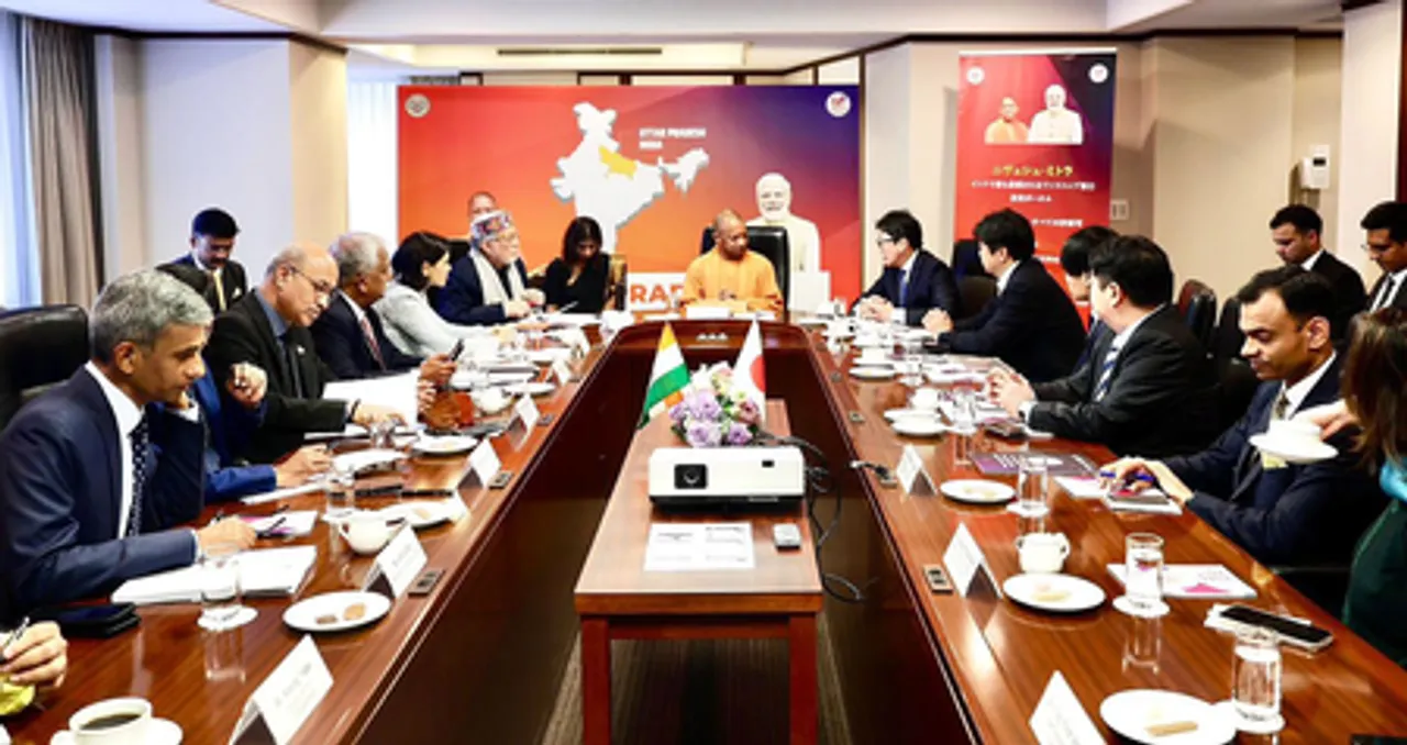 सीएम योगी का जापान दौरा : पहले दिन लगभग 11 हजार करोड़ रुपए के एमओयू पर हस्ताक्षर