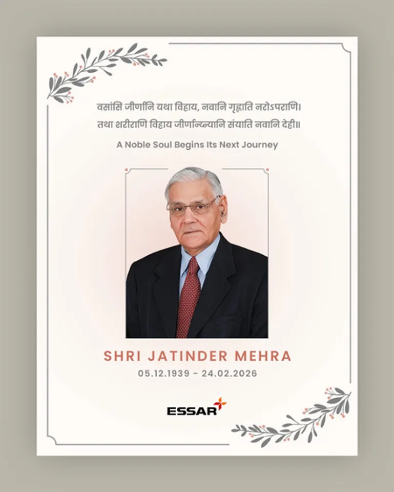 Steel veteran Jatinder Mehra passes away, industry mourns