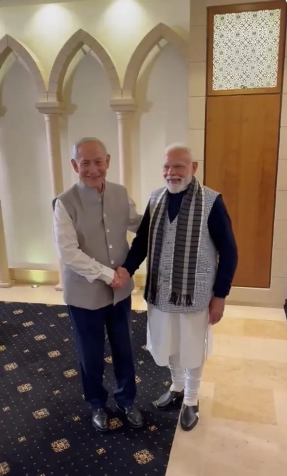 डिनर होस्टिंग के दौरान पीएम नेतन्याहू ने भारतीय पोशाक पहनकर प्रधानमंत्री मोदी को चौंकाया