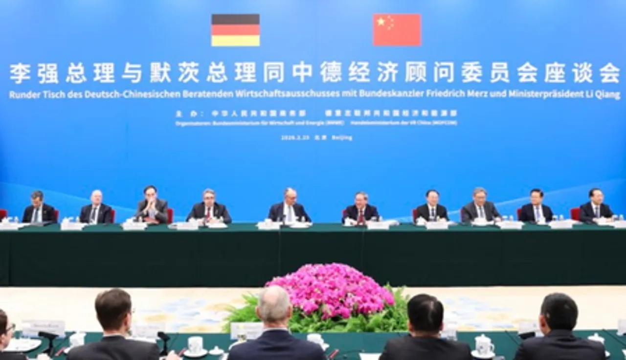 ली छ्यांग ने चीन-जर्मन आर्थिक सलाहकार समिति की संगोष्ठी में भाग लिया