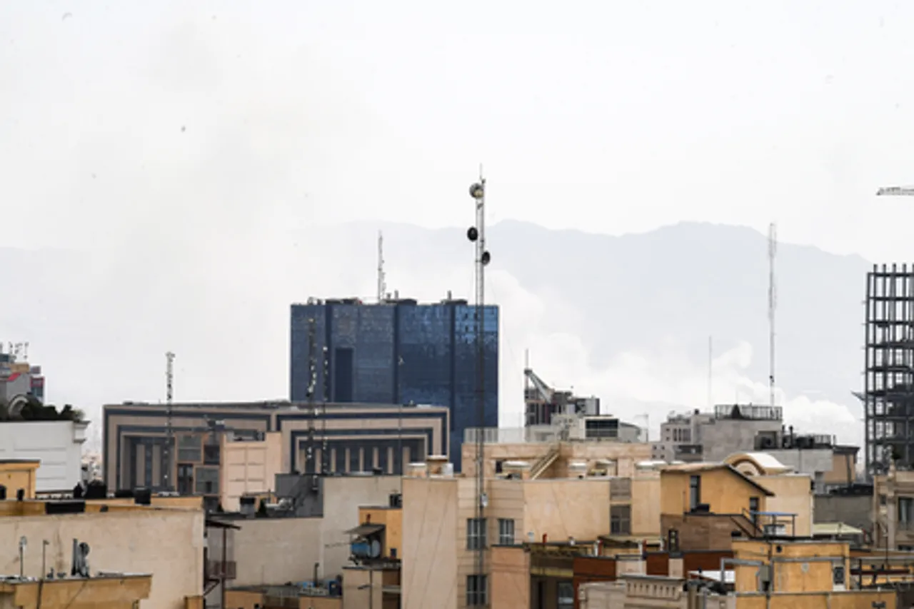 Tehran: Smoke Rises After Israel-US Strikes