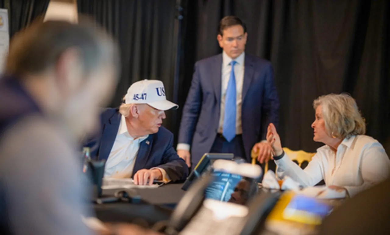 Trump Monitors Operation Epic Fury Against Iran