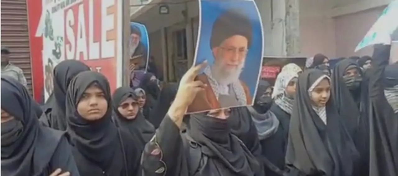 Protests erupt in Hyderabad over Khamenei's killing