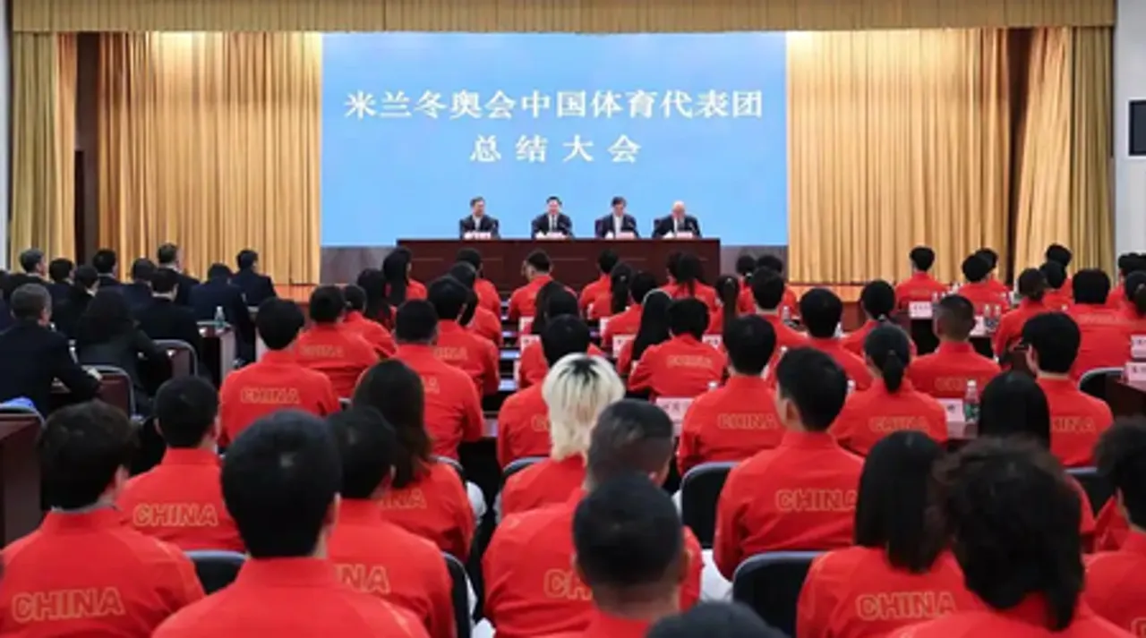 मिलान शीतकालीन ओलंपिक खेलों में चीनी खेल प्रतिनिधि मंडल की प्रगति स्पष्ट : चीनी राजकीय खेल प्राधिकरण