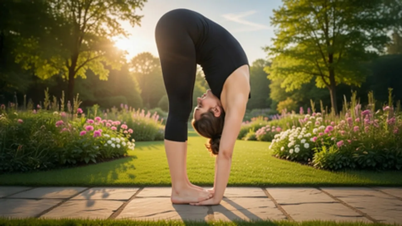 दिमाग को शांत और रीढ़ को मजबूत बनाने के लिए रोज करें पादहस्तासन