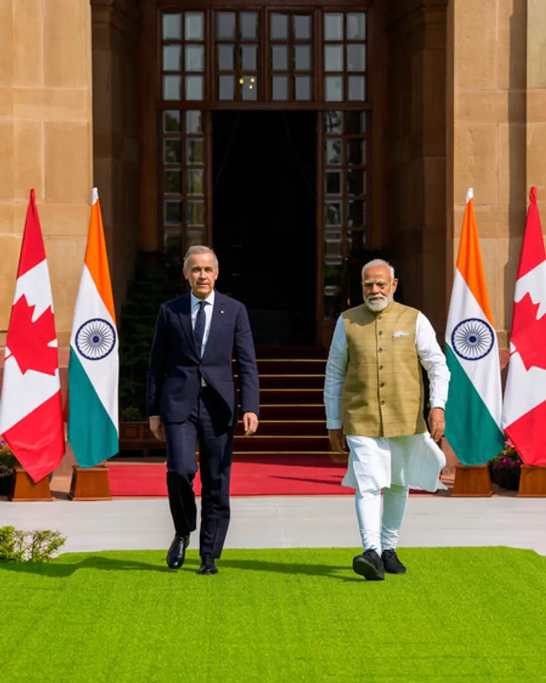 PM Modi conveys to Canadian counterpart India's firm stance on ongoing global tensions