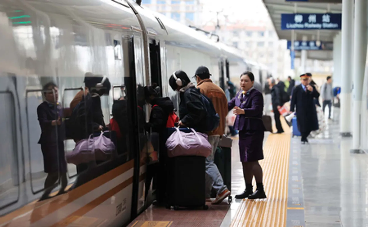 चाइना स्टेट रेलवे ग्रुप कंपनी लिमिटेड: त्योहारी सीजन में 40 करोड़ से अधिक यात्रियों का सुरक्षित परिवहन