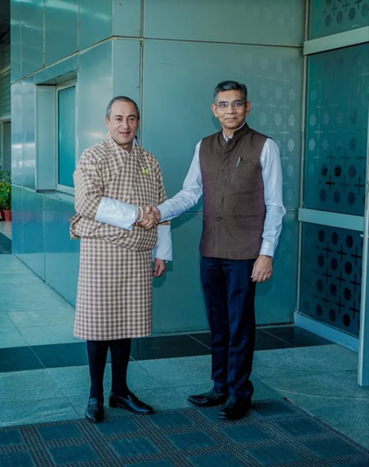 Bhutan's Foreign Minister Lyonpo DN Dhungyel arrives in New Delhi to attend Raisina Dialogue
