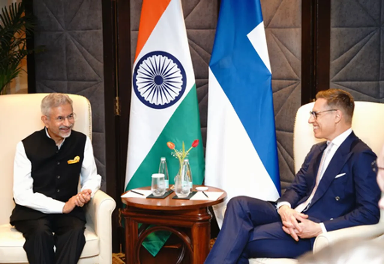 EAM Jaishankar meets Finnish President Alexander Stubb, discusses bilateral ties