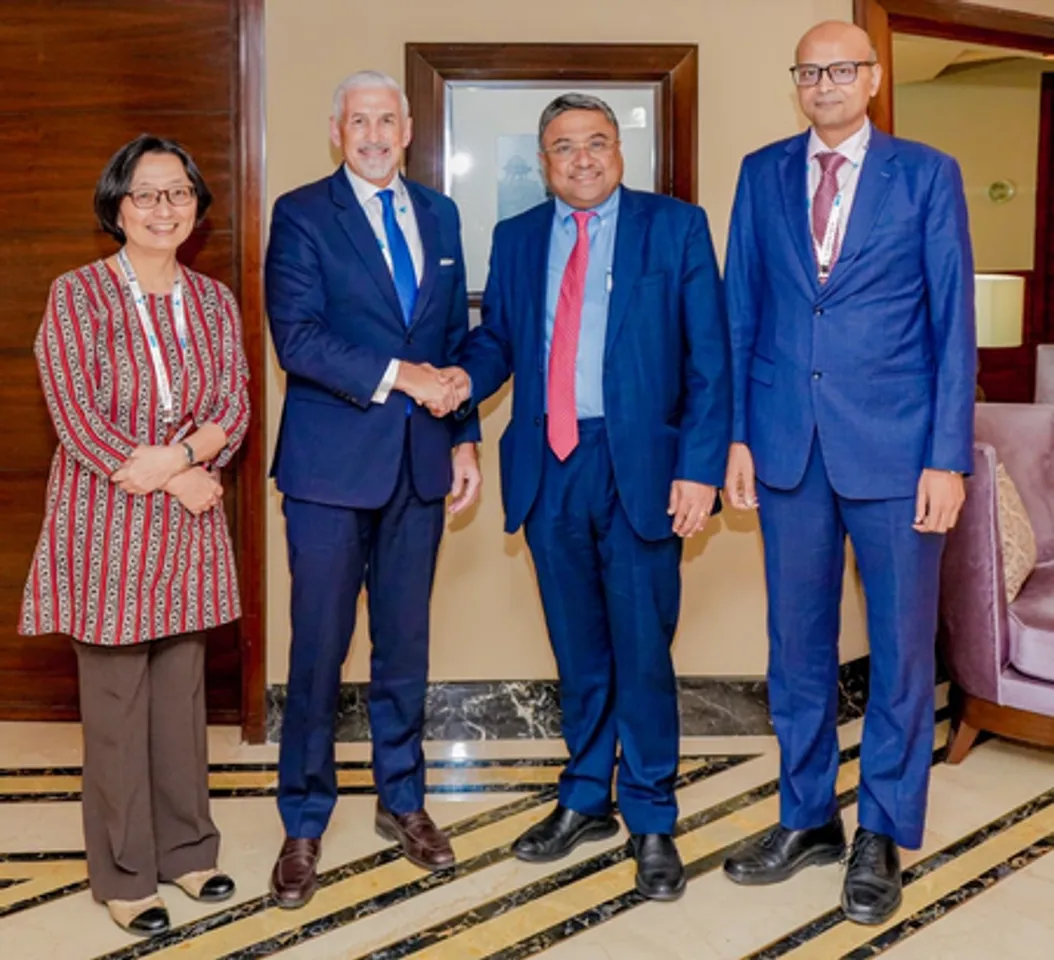 पश्चिम मामलों के विदेश सचिव सिबी जॉर्ज ने यूएनईएससीएपी के उप कार्यकारी सचिव शार्प से की मुलाकात