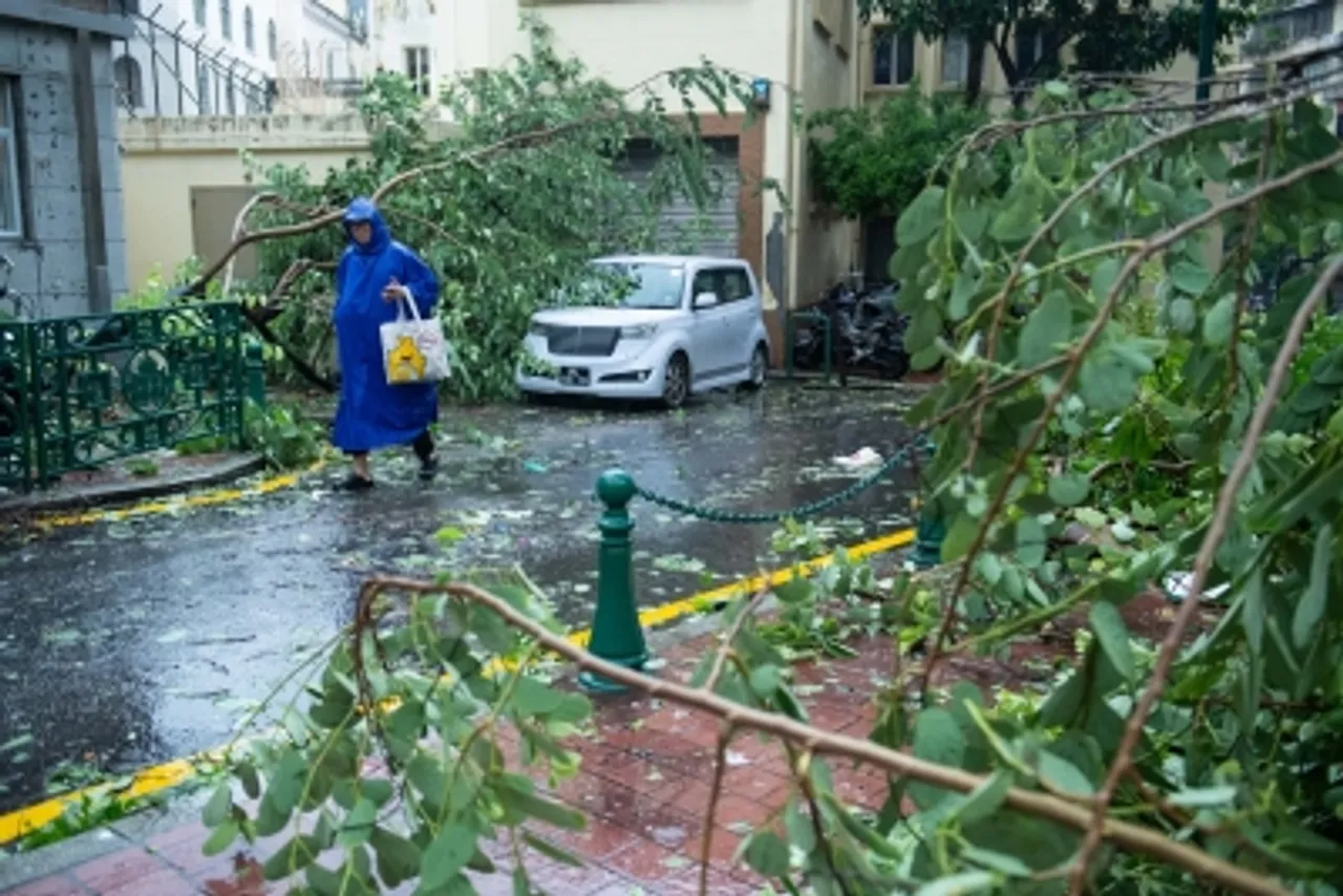 CHINA-MACAO-TYPHOON-HIGOS