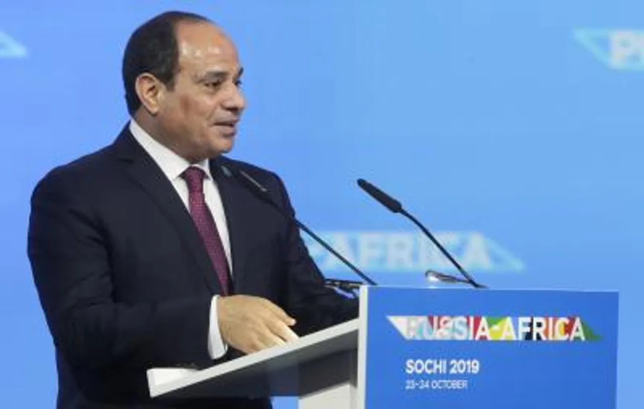 (241019) RUSSIA-SOCHI-RUSSIA-AFRICA SUMMIT