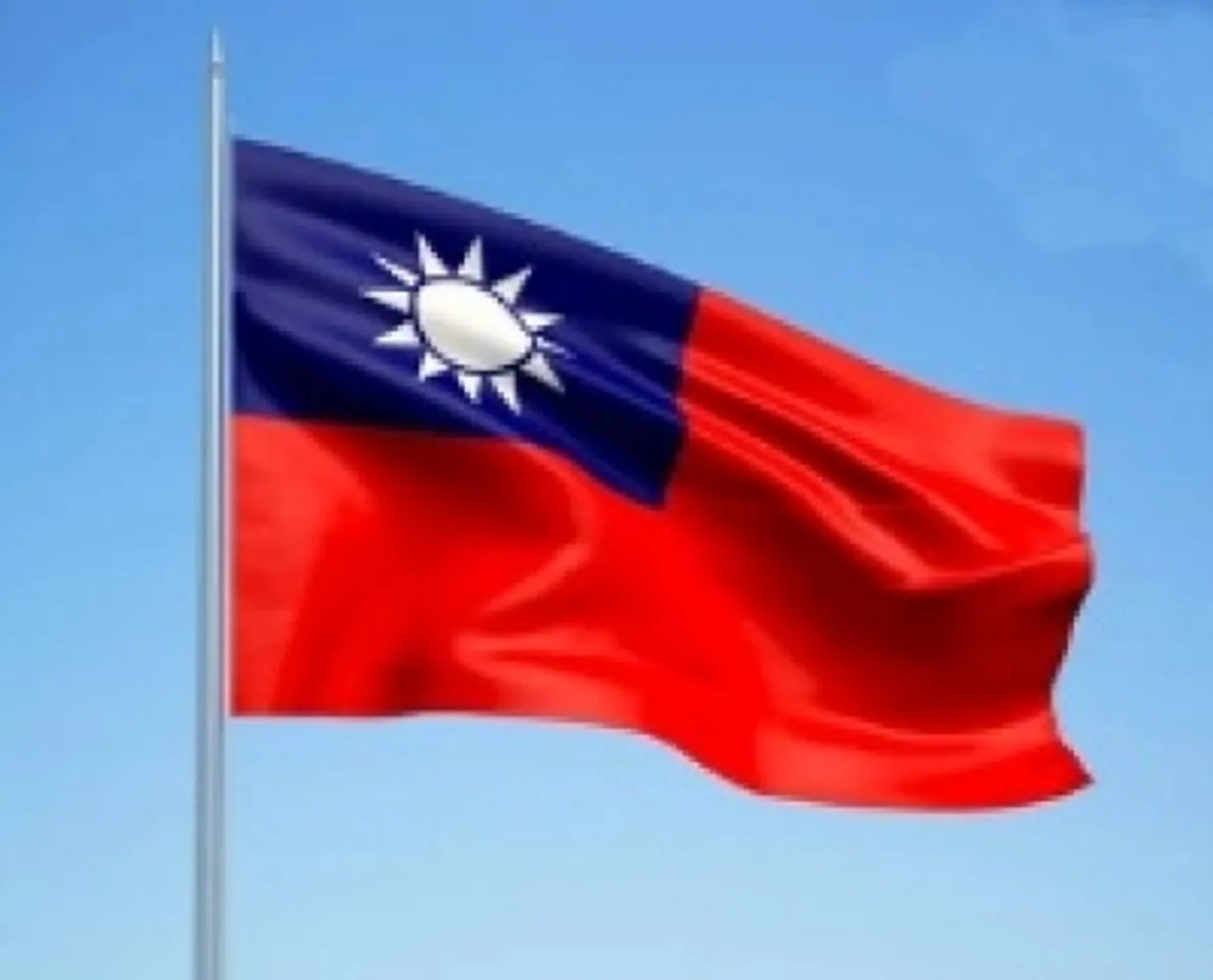 Taiwan flag, skp