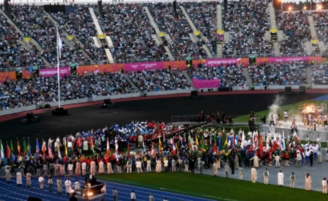 CWG, closing ceremony, competing nations,
