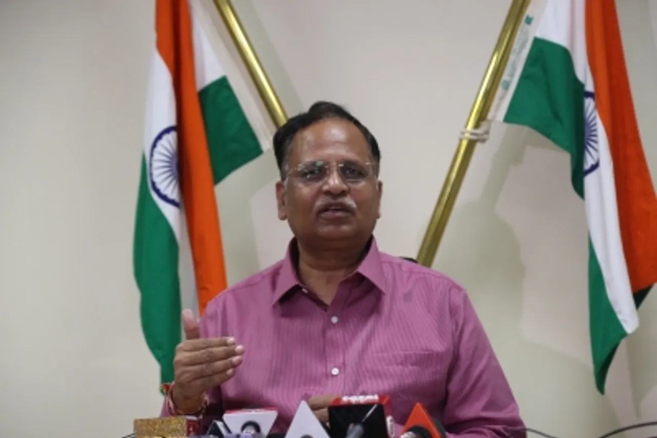 Delhi Health Minister,Satyendra Jain,press conference,New Delhi,Oct 2020