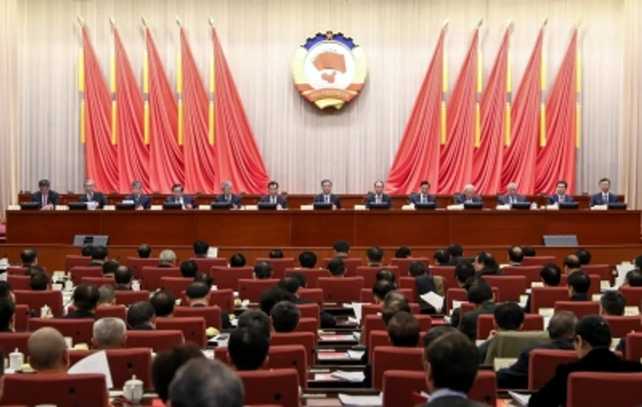 CHINA-BEIJING-CPPCC-PRESIDIUM-MEETING