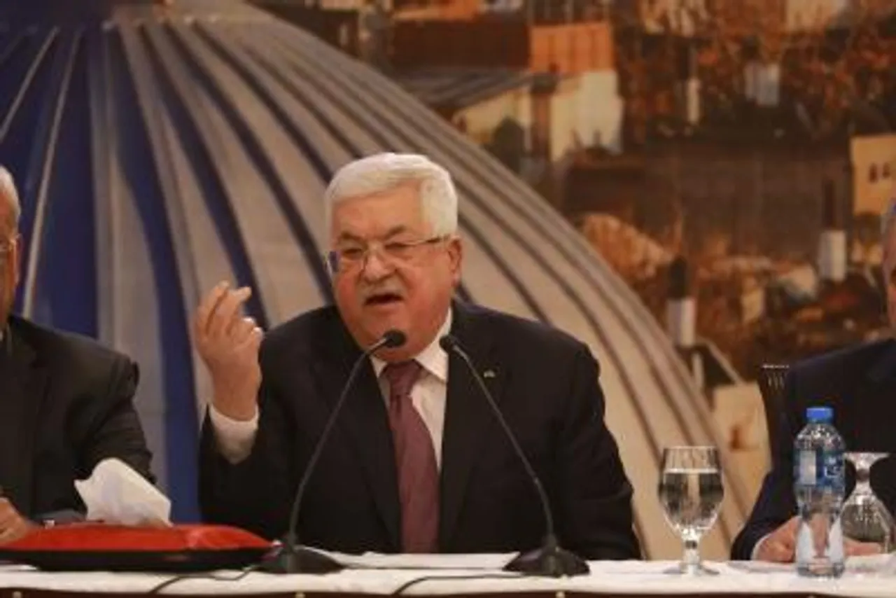 (290120) MIDEAST-RAMALLAH-PRESIDENT-ABBAS-PRESS CONFERENCE