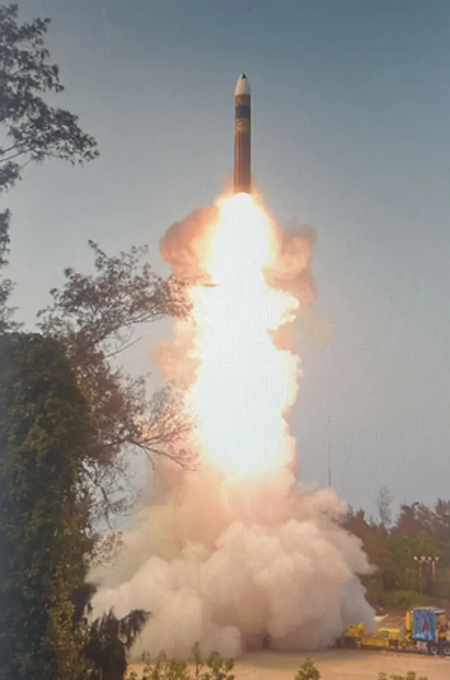 Defence Research and Development Organisation (DRDO) conducted first successful flight test of indigenously developed Agni-5 missile with Multiple Independently Targetable Re-Entry Vehicle ( MIRV) technology