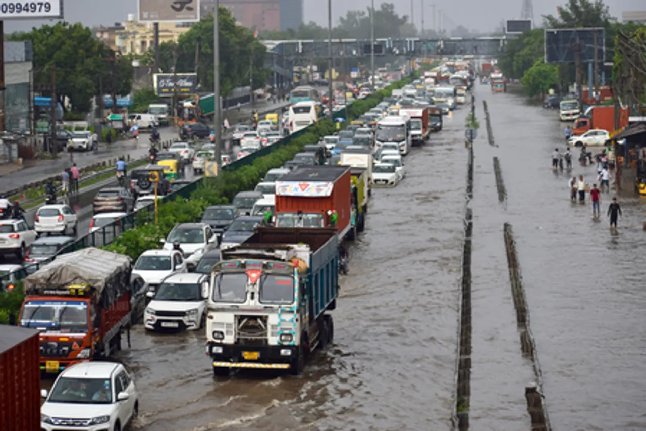 Rain in Gurugram