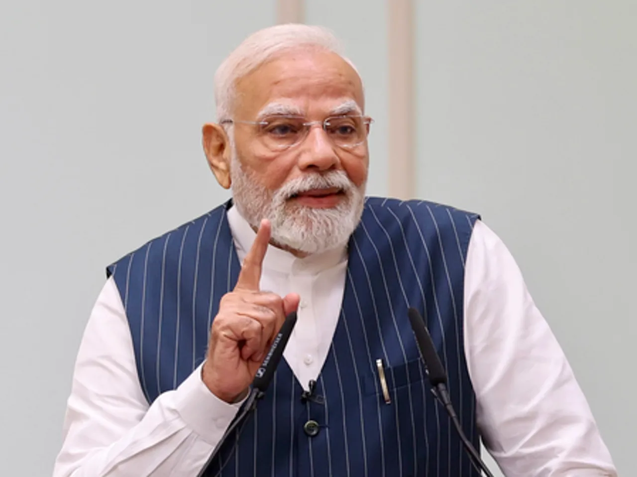 New Delhi: PM Modi interacts with National Awardee Teachers