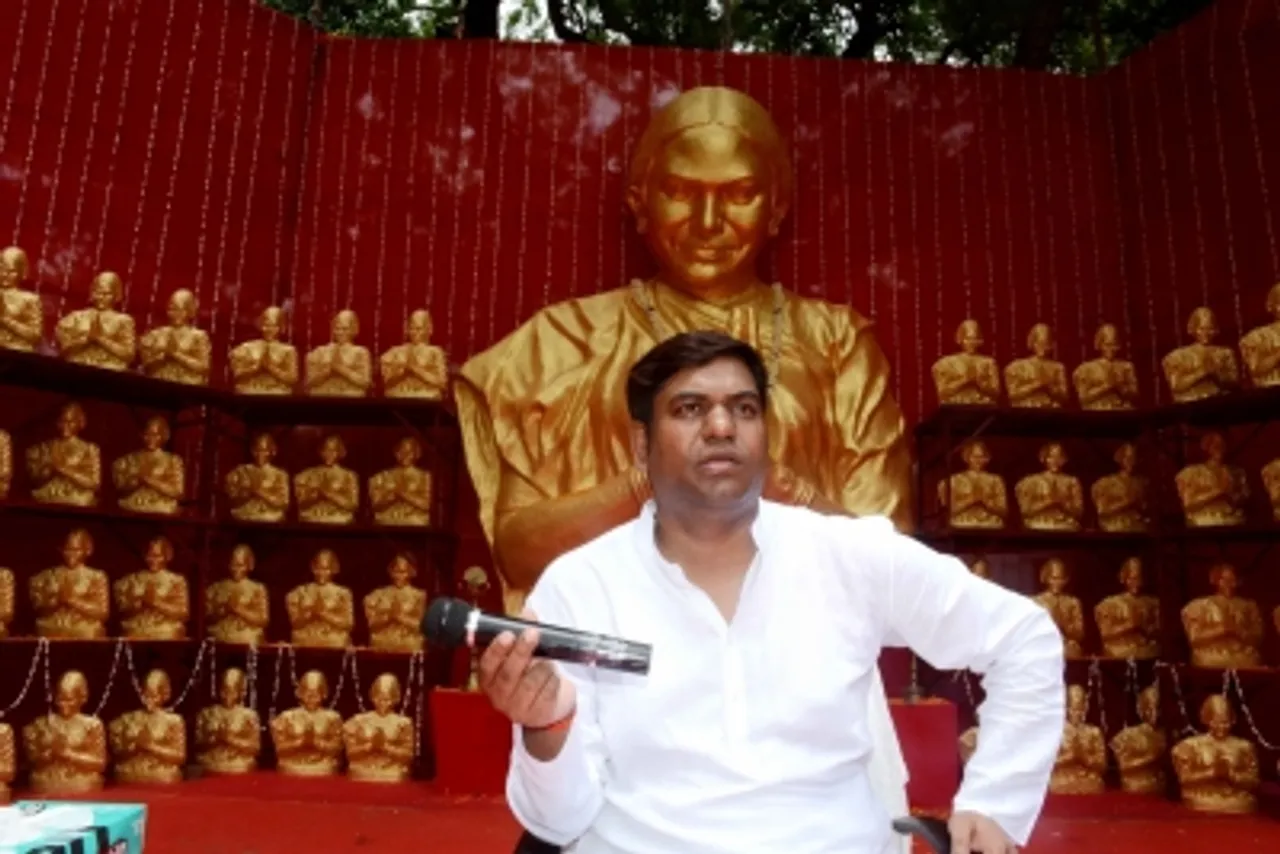 Mukesh Sahani, Minister, Animal Husbandry & Fisheries, pays homage, Phoolan Devi, birth anniversary