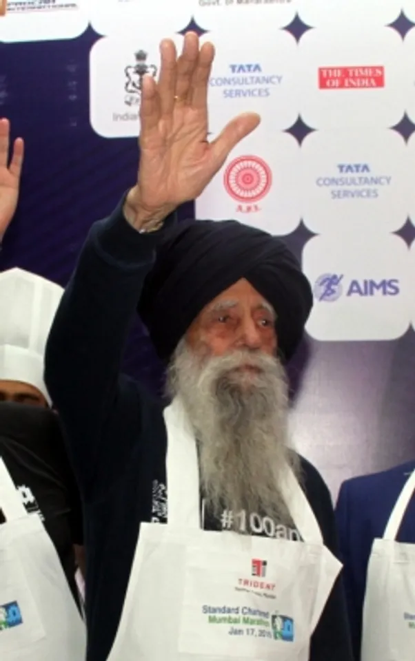File Photo: Marathoner Fauja Singh
