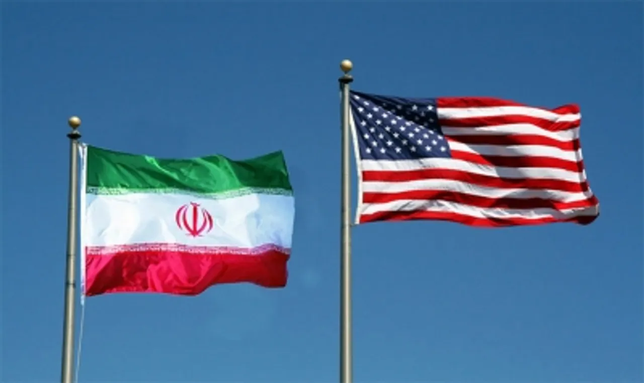 Iran-US flag