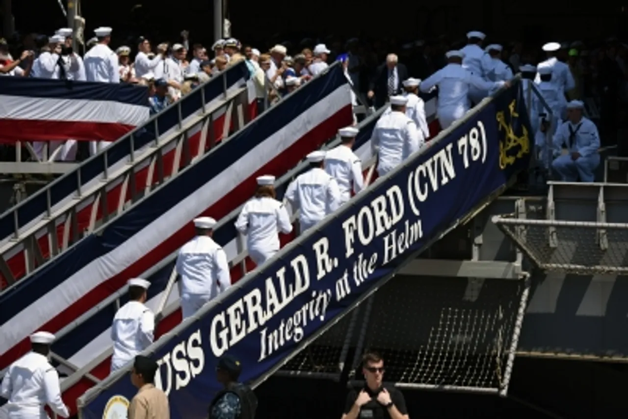 U.S.-NORFOLK-AIRCRAFT CARRIER GERALD R. FORD