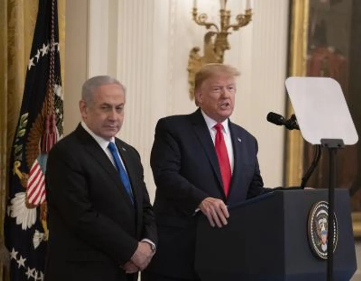 (290120) U.S.-WASHINGTON D.C.-TRUMP-ISRAEL-NETANYAHU-PRESS CONFERENCE