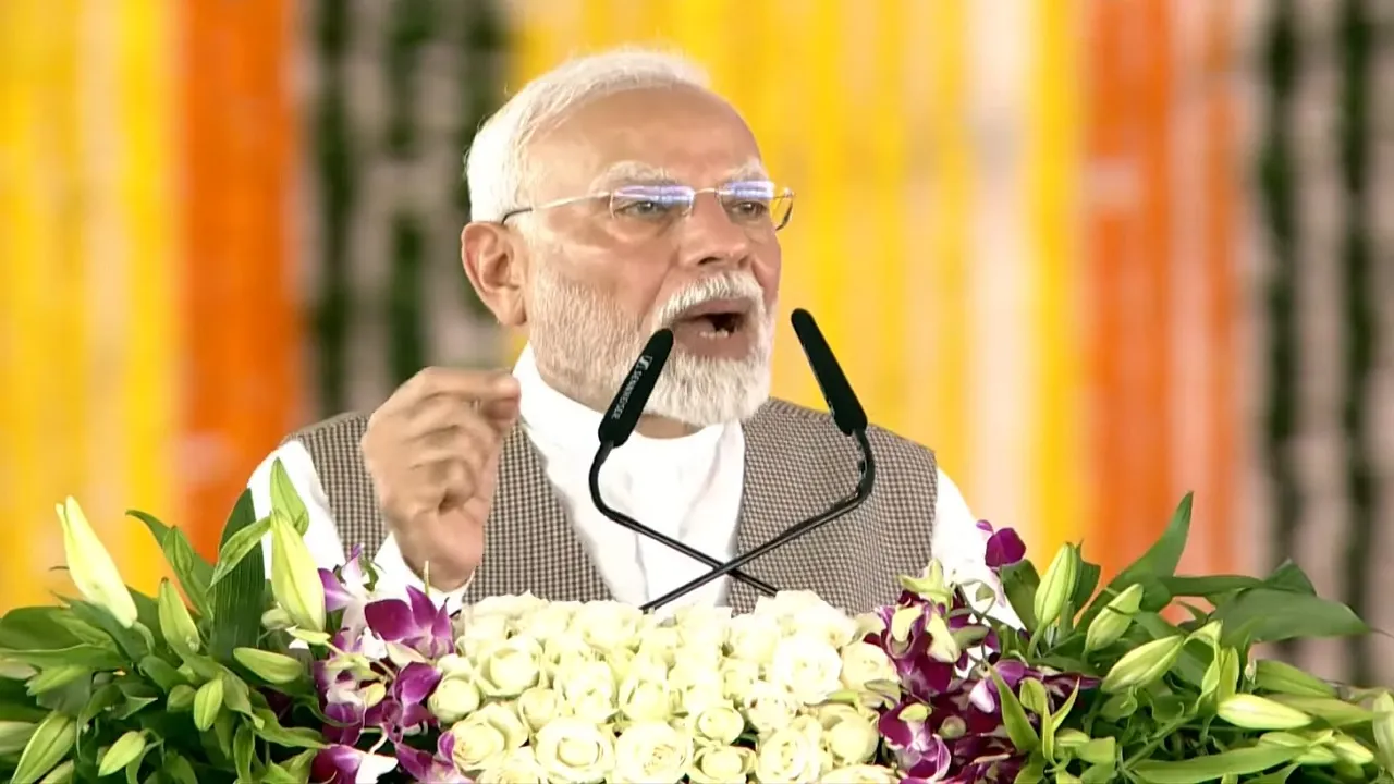 PM Modi in Wardha