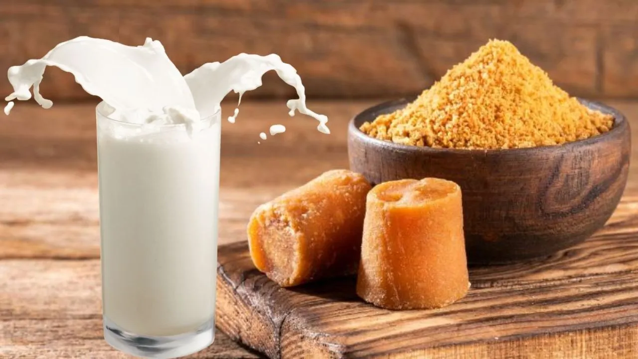 jaggery milk 