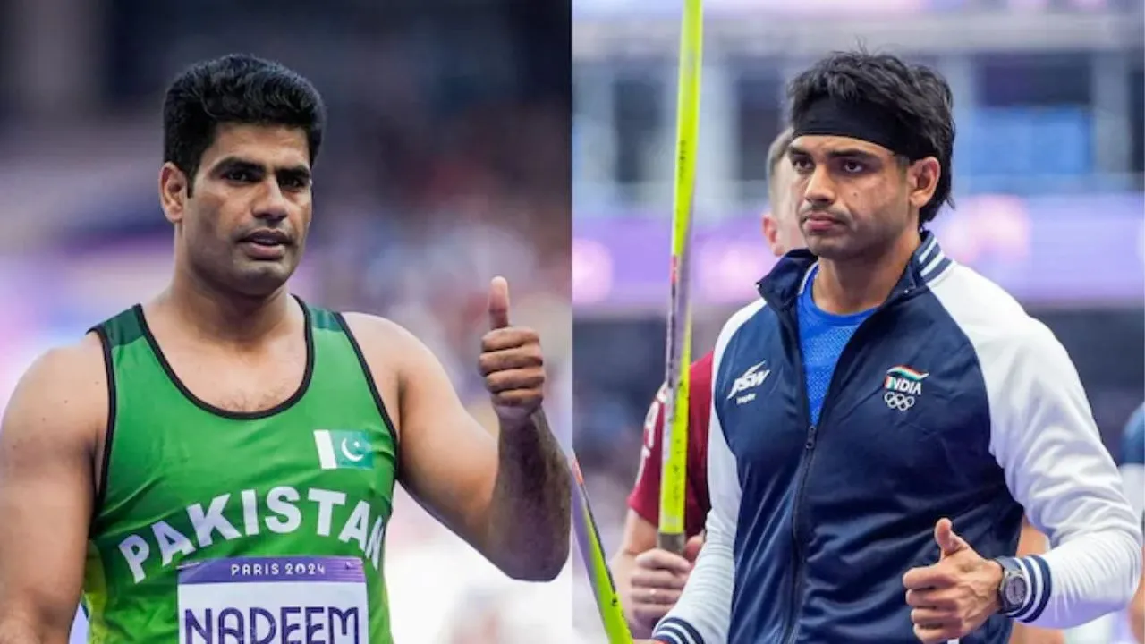 Neeraj Chopra Arsad Nadeem
