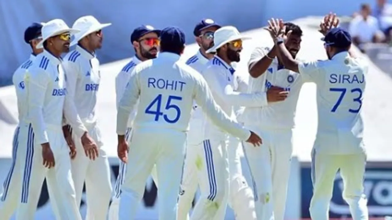 Team India in WTC