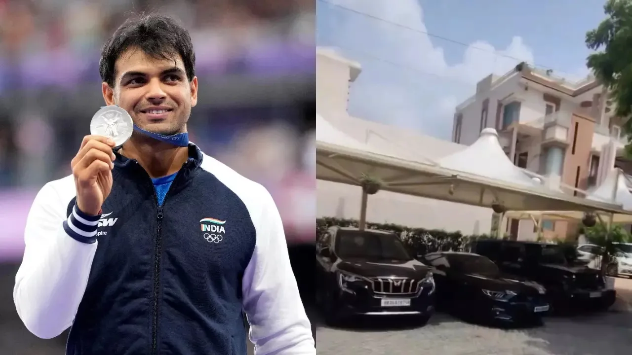 neeraj chopra house video