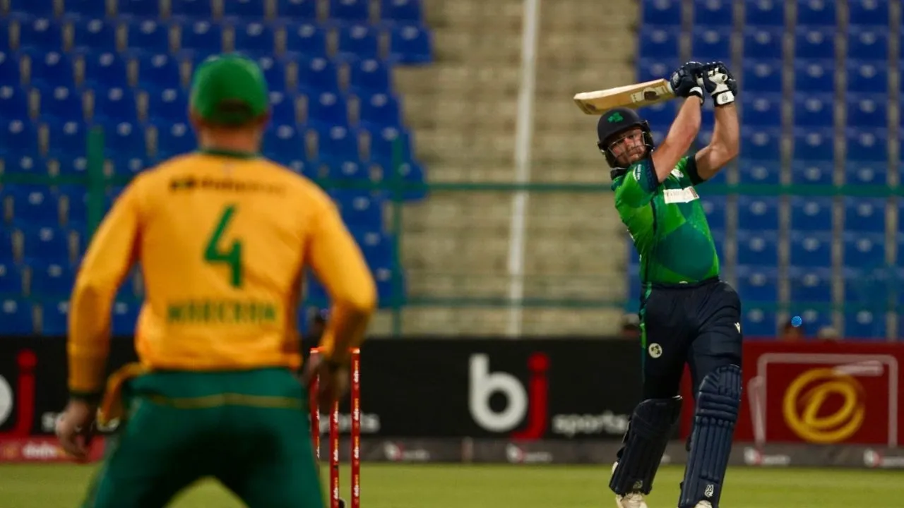Ross Adair century IRE vs SA 2nd T20 