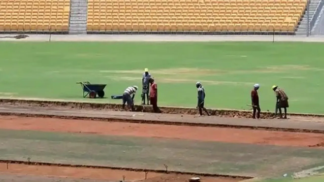 IND vs BAN Chennai Test Pitch