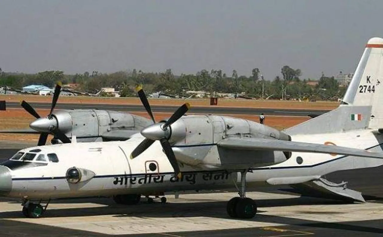 AN-32 विमान में सवार सभी लोगों की हो चुकी है मौत:वायुसेना