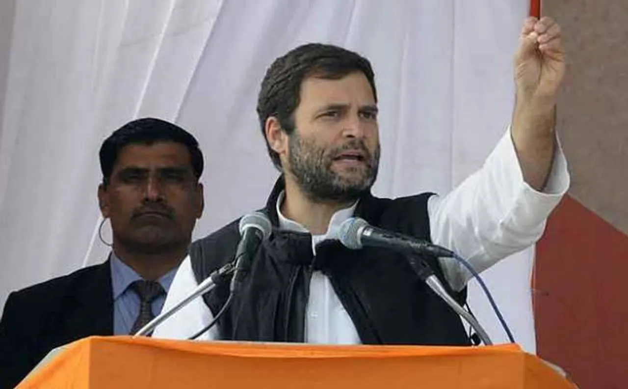मोदी जी उद्दोगपति दोस्तों में पैसे बाँटना चाहते हैं: राहुल गाँधी